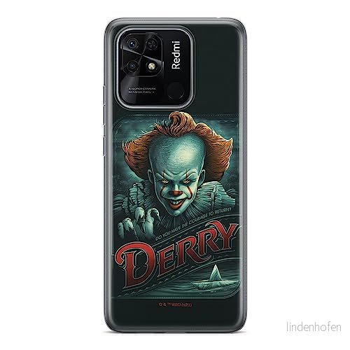 ERT GROUP mobiltelefonfodral för Xiaomi REDMI 10C originalt och officiellt licensierat Horror mönster It 021 optimalt anpassad till formen på mobiltelefonen, fodral tillverkad av TPU plast 5905511548704