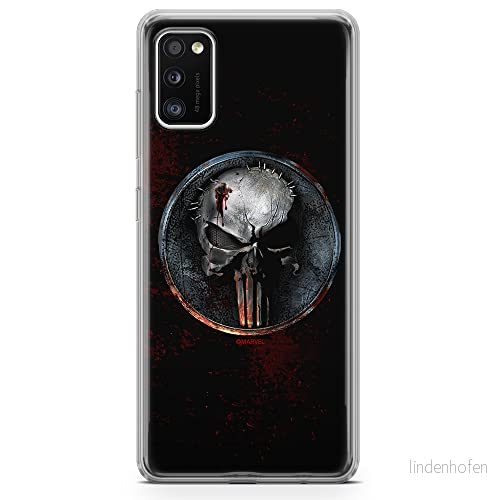 ERT GROUP mobiltelefonfodral för Samsung A41 originalt och officiellt licensierat Marvel mönster Punisher 004 optimalt anpassad till formen på mobiltelefonen, fodral tillverkad av TPU plast 5903537492780