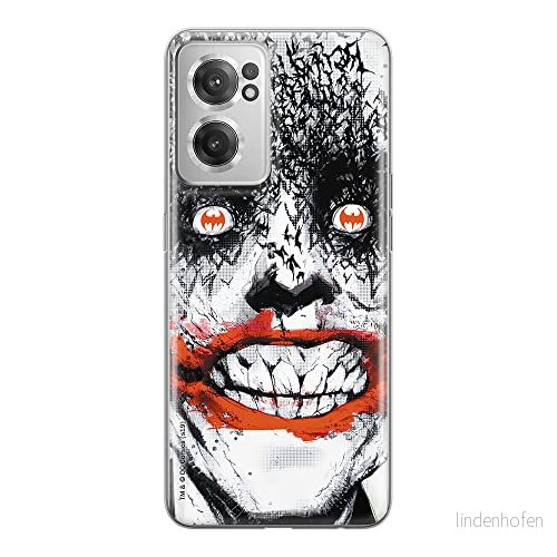 ERT GROUP mobiltelefonfodral för Oneplus NORD CE 2 originalt och officiellt licensierat DC mönster Joker 007 optimalt anpassad till formen på mobiltelefonen, fodral tillverkad av TPU plast 5905511297879