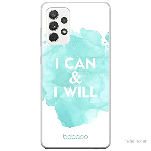 ERT GROUP mobiltelefonfodral för Samsung A52 5G / LTE 4G A52S originalt och officiellt licensierat Babaco mönster Positive vibes 001, fodral tillverkad av TPU plast 5903932957174