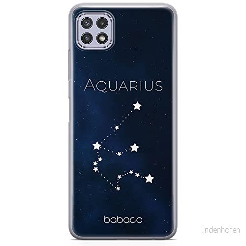 ERT GROUP mobiltelefonfodral för Samsung A22 5G originalt och officiellt licensierat Babaco mönster Zodiac Constellation 011 anpassad till formen på mobiltelefonen, fodral tillverkad av TPU plast 5903932808575