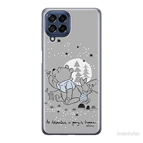 ERT GROUP mobiltelefonfodral för Samsung M33 5G originalt och officiellt licensierat Disney mönster Winnie the Pooh and Friends 008, fodral tillverkad av TPU plast 5905511344276